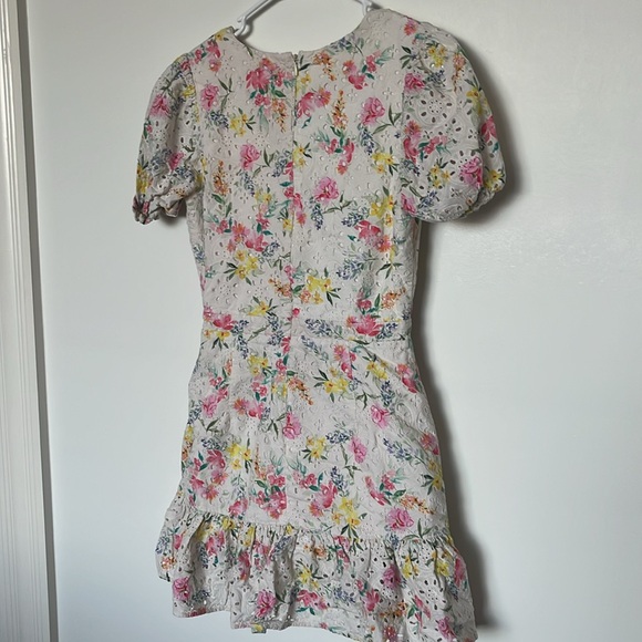 Yumi Kim Revolve Floral Ruffle Dress, worn - Picture 6 of 6